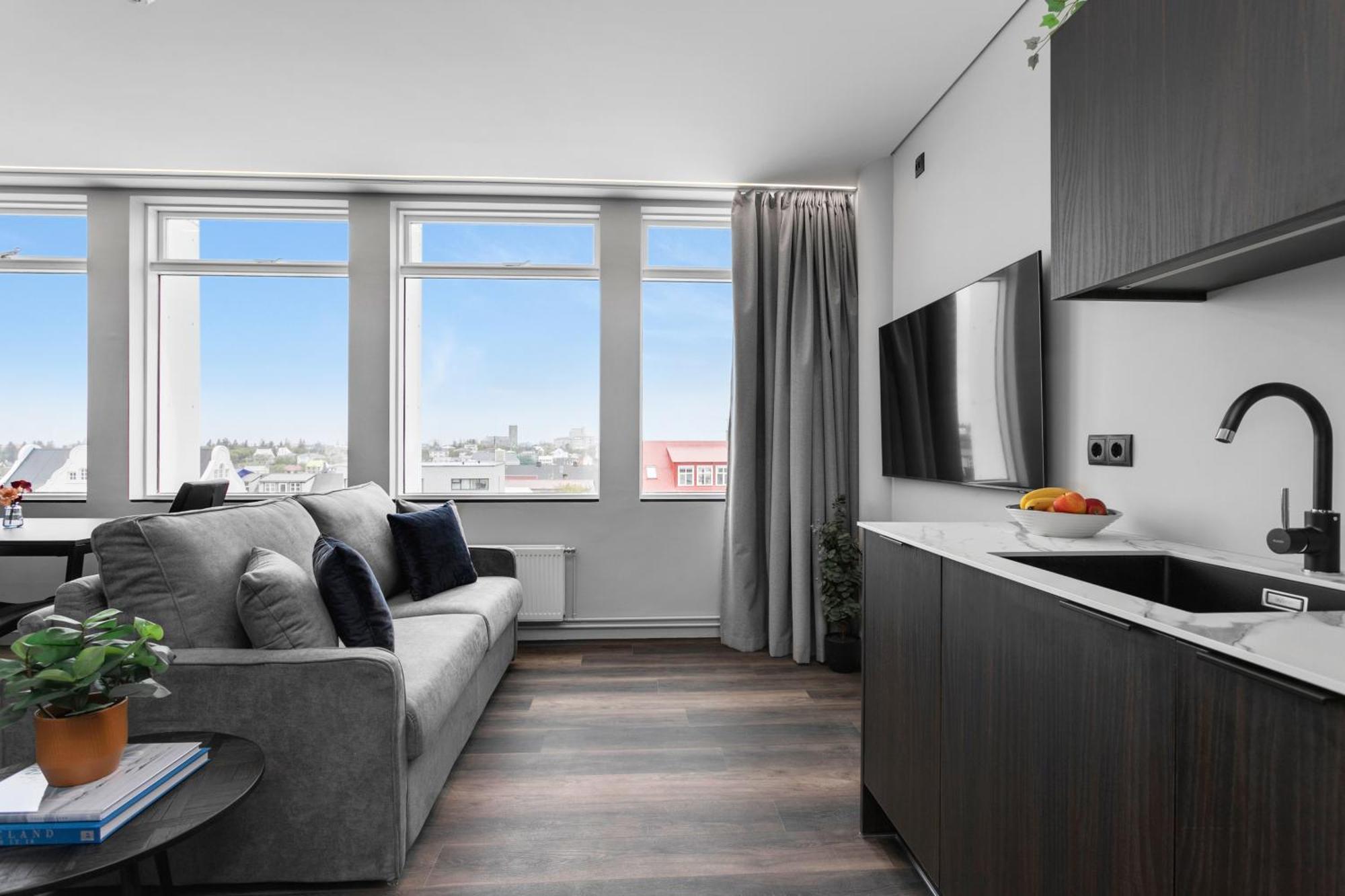 Alva Apartments Reykjavík Esterno foto